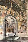 Frescoes on the central wall by Andrea Bonaiuti da Firenze